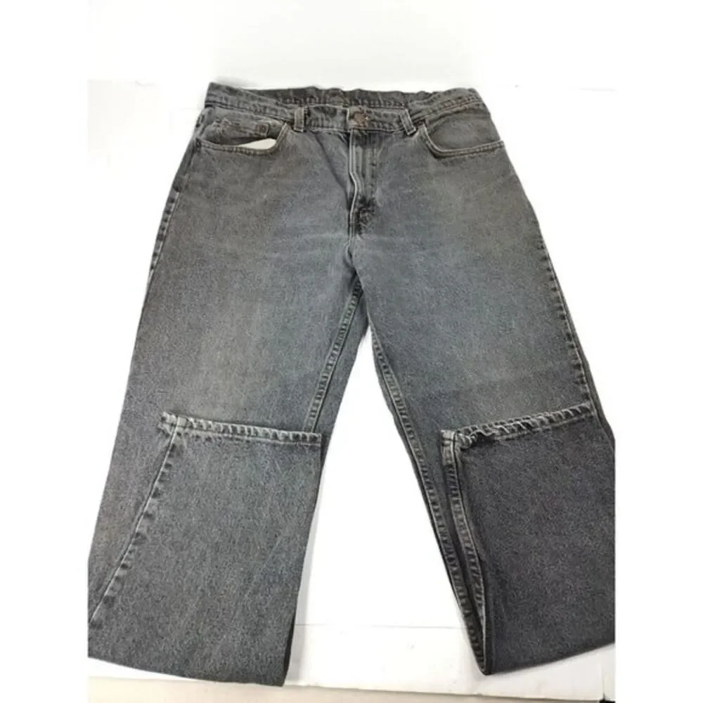 Vintage Levi's 506-4858 Black Denim Jean's Men's Size 36 x 32 Made in USA 80s 90